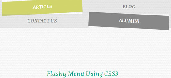 HTML5+CSS3打造华丽实用的导航菜单